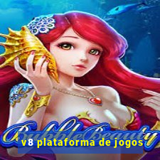 v8 plataforma de jogos